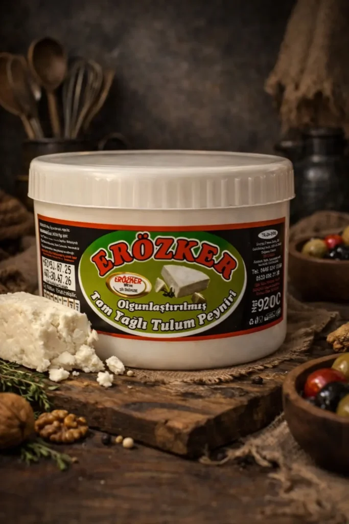 Erzincan tulum peyniri 950gr tam yağlı olgunlaştırılmış